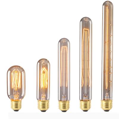 Chine Rétro ampoule menée T185 E27 E26 de filament de carbone de l'ampoule T30 de filament de cru d'ampoule à vendre