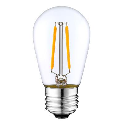 China el bulbo llevado 4w E27 Dimmable St45 S14 de Edison llevó la lámpara de filamento para las luces al aire libre de la secuencia en venta