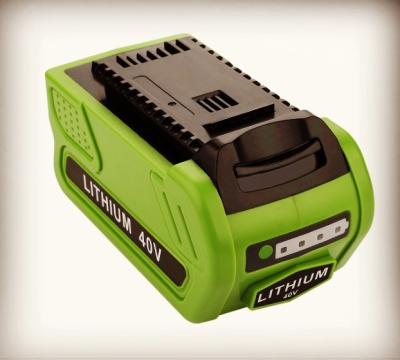 Chine Une batterie au lithium de 5000 mAh pour les outils Greenworks Gmax à vendre