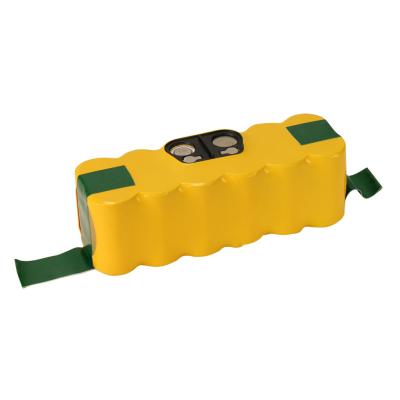 China Yellow Roomba Replacement Battery Rechargeable 3500mAh 14.4V for sale