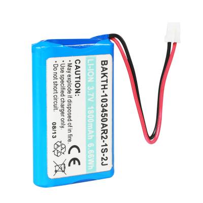 China Rechargeable Lithium Medical Equipment Batteries UN38.3 MSDS Certificate for sale