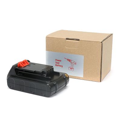 China 20V 4000mAh Black & Decker Power Tool Batteries , Li Ion Power Tool Battery Replacement for sale