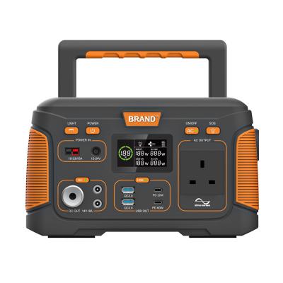 China 300W Outdoor Portable Battery Station Picnic Mobile Power Supply 12V Power Station For Out Camping Fishing à venda