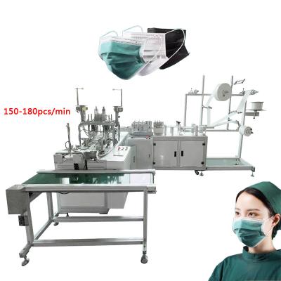 China CE Nonwoven Earloop Mask Machine 120pcs Face Mask Production Line for sale