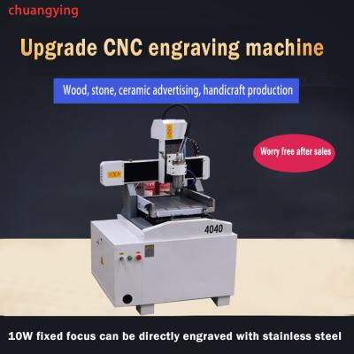 China Popular and widely used cnc router machine woodworking cnc plasma pipe cutting machine  4 axis 4040 atc cnc wood router à venda