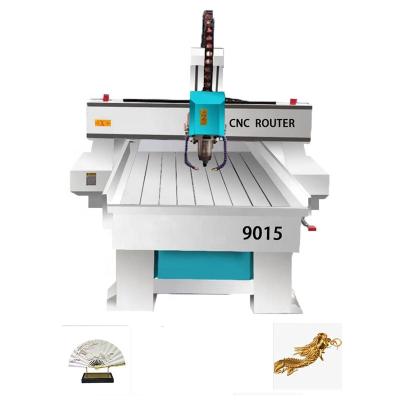 China XYZ Three Axis Wood CNC Engraving Machine 1350*3040mm Table for sale