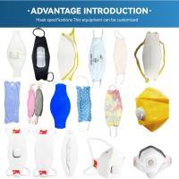 China Nonwoven 15W N95 Foldable Mask Machine 180 Tablets / Min 220V for sale