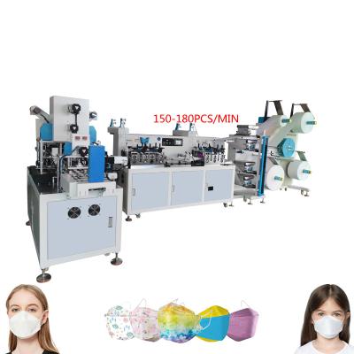China CE High Efficiency KF94 Mask Machine ARISE 4 Earloop Welding Machine for sale
