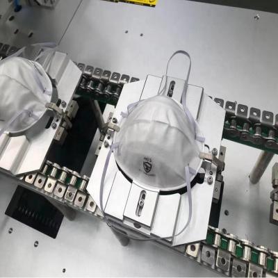 China Het Ademhalingsapparaat van de het Maskermachine van het N95380v Tot een kom gevormde Gezicht Productieinstallatie Te koop