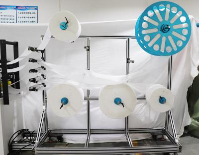 China Cadena de producción de la mascarilla de FFP2 KN95 máquina no tejida de Meltblown en venta