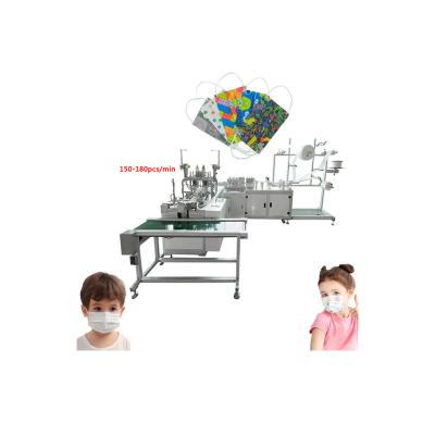 China Automatic Nonwoven Inner Earloop Mask Machine 180 Pieces Per Minute for sale