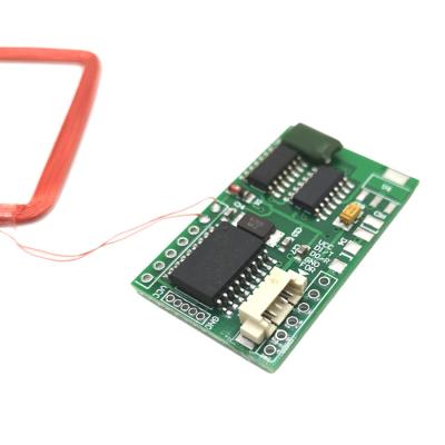 China RFID smart card reader 125Khz for HID prox II card embedded module with external antenna for sale