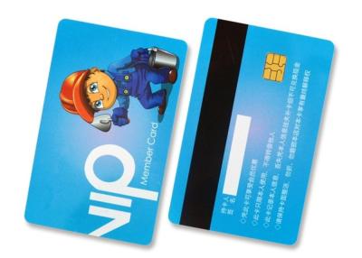 China Hico etiqueta RFID de banda magnética de control de acceso de PVC tarjeta de chip inteligente Hitag1/2/S256 en venta