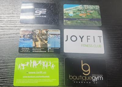 중국 Waterproof Custom Design CR80 85.5*54*0.76mm Vip Loyalty Card Pvc Card Gym Membership Card 판매용