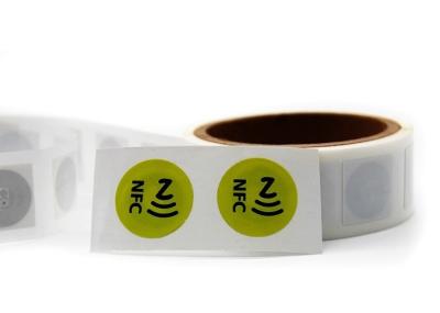China Trockene/nasse Einlegpapier-Etikette passive Kleberetikette RFID-Preiskennzeichen für Schmuck zu verkaufen