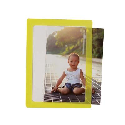 China A5 Peel And Stick Photo Frames Self Adhesive With Clear PVC Pocket for sale