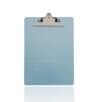 China Clear A4 File Plastic Office Clipboards ODM With Metal Clip And Smooth Surface for sale