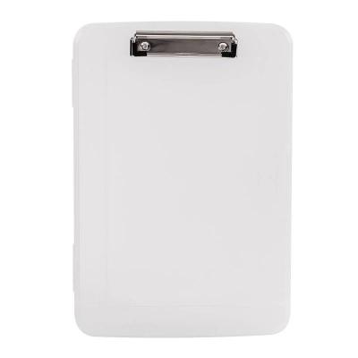 China A4 Paper Plastic Storage Clipboard 25x36.6cm Waterproof Fireproof Office Filing Boxes for sale
