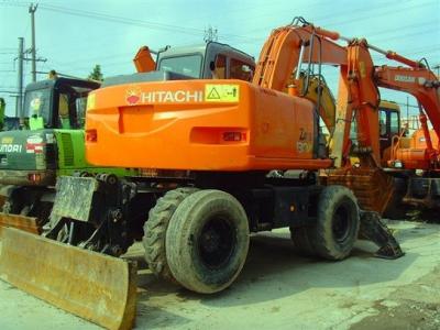 China Used HITACHI ZX130W Wheel Excavator for sale