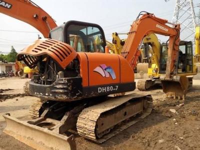China Used 8Ton Excavator Used Doosan DH80-7 Small Excavator for sale