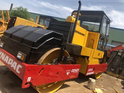 China Used DYNAPAC CC421 Double Drum Road Roller Compactor for sale