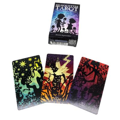 China Entertainment Buy Whosale Cardboard Cardboard Tarot Card Box Bulk Tarot Cards With Foil Stamp for sale
