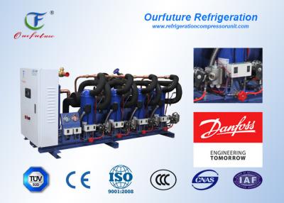 China Danfoss 110v 2 HP Refrigeration Compressor Unit R404a Refrigerant for sale