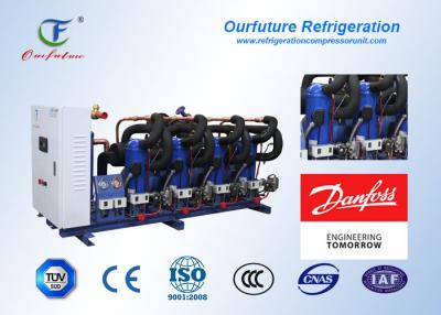 China Unidad del compresor de la refrigeración de Danfoss, unidad de condensación de la pequeña refrigeración de la conservación en cámara frigorífica en venta