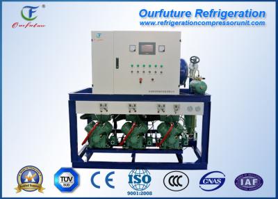 China Fortalezca los estantes paralelos de rosca del compresor de la marca de la refrigeración R404a Bitzer en venta