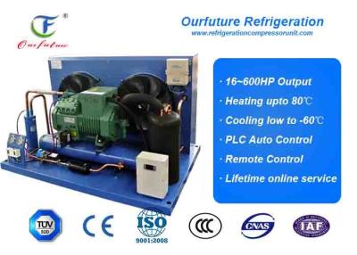 中国 にんじんの氷結部屋のための商業冷却ユニットを凝縮させる空気によって Bitzer 冷却されるピストン 販売のため