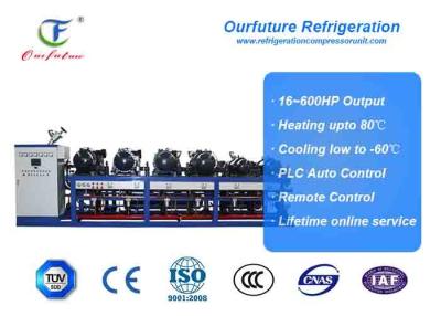 Chine De boeuf marque réfrigérée de Fusheng d'unité de compresseur de chambre froide d'installation frigorifique pré - à vendre