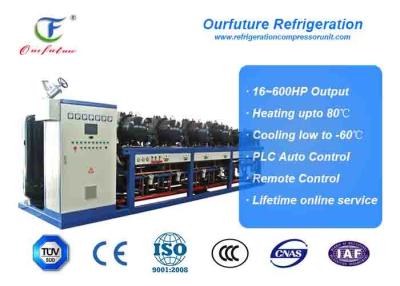Chine Carotte d'Anbell d'unité de réfrigération de pièce fraîche préréfrigérant l'entreposage au froid 400hp à vendre
