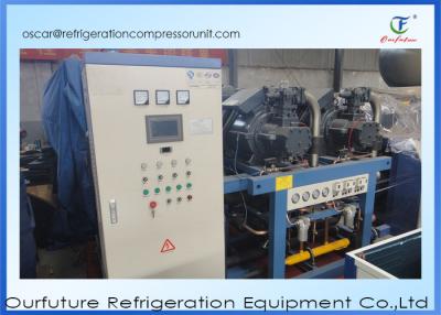 China Unidade de condensação comercial 3P do compressor do refrigerador de unidades de R22 R404A à venda