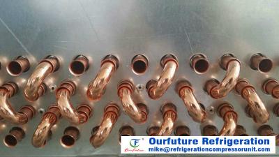 China Water Flushing Defrost Type Unit Cooler Evaporator , Copper Tube Aluminum Fin Evaporators for sale