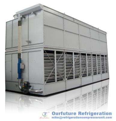 China 380V 3 condensador de la refrigeración por evaporación de la fase 50Hz para el sistema de refrigeración de la conservación en cámara frigorífica en venta