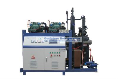 Cina Unità del compressore di refrigerazione con il compressore di Bitzer per il congelatore ad aria compressa del pollame, refrigerante R404a in vendita