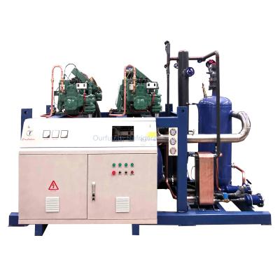 China Refrigeration Compressor Unit With Digital / Analog Controller for sale