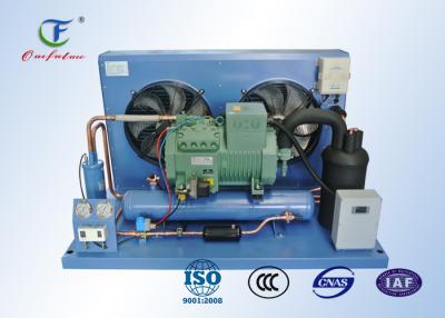 China Unidad del compresor de la refrigeración de R404a Bitzer, intercambiando el paseo en una unidad de condensación más fresca en venta