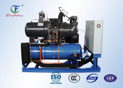 China Single Stage Industrial Water Cooled Screw Chiller 80HP - 600HP Refrigeration Capacity for sale