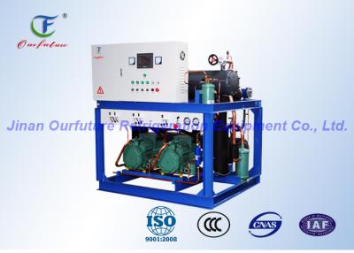 Chine Unité élevée de condensateur de réfrigération de Bitzer Teperature, compresseur de parallèle d'entreposage au froid à vendre