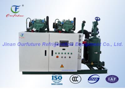 China Energy saving Pharacy Cold Room Screw Compressor Unit With PLC safety auto control for sale