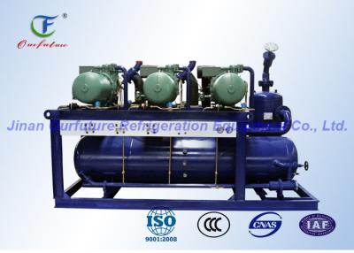 China Power Saving Cold Room Compressor Unit , 380v 3p Commercial Refrigeration Units for sale