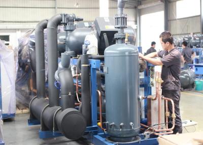 China Schrauben-industrielle wassergekühlte kondensierende Einheiten für Kühlraum zu verkaufen