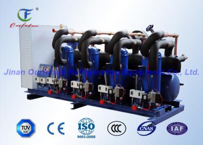 China Copeland Hermetic Cold Room Compressor Unit Scroll Type Parallel for sale
