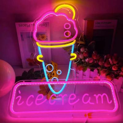 China Acrylic Neon Flex LED Neon Sign for Custom Outdoor Logo and Voltage DC12V/AC110-220V for sale