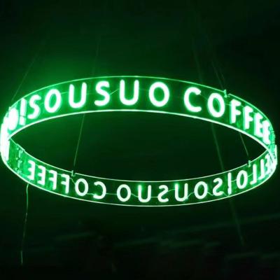 China DIY Cable Neon Light Sign for Custom Logo Flex Strip Smooth Lighting Production Line for sale