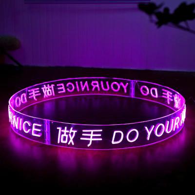 China DIY Cable Installation LED Neon Flex Strip Lights for Smooth Lighting and Indoor Decor for sale