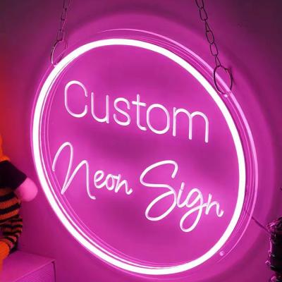 China Customized Shape LED Neon Sign for Wall Decor Happy Birthday Will You Marry Me at 20 C for sale