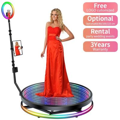 China Cam Rotating Platform 360 Photo Booth for 1-6 People Load Capacity 500KG Load-Bearing for sale