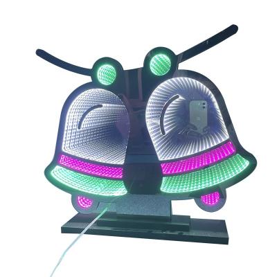 Chine 2- personnalisable RGB Grand cadeau de Noël Bonbons Stick Infinity miroir lumières Pour la décoration du festival à vendre